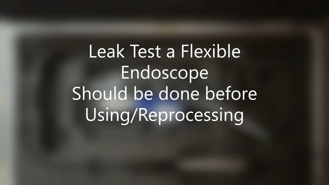 UMMI Surgical Leak test a flexible endoscope